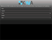 Tablet Screenshot of m.kywa.ch